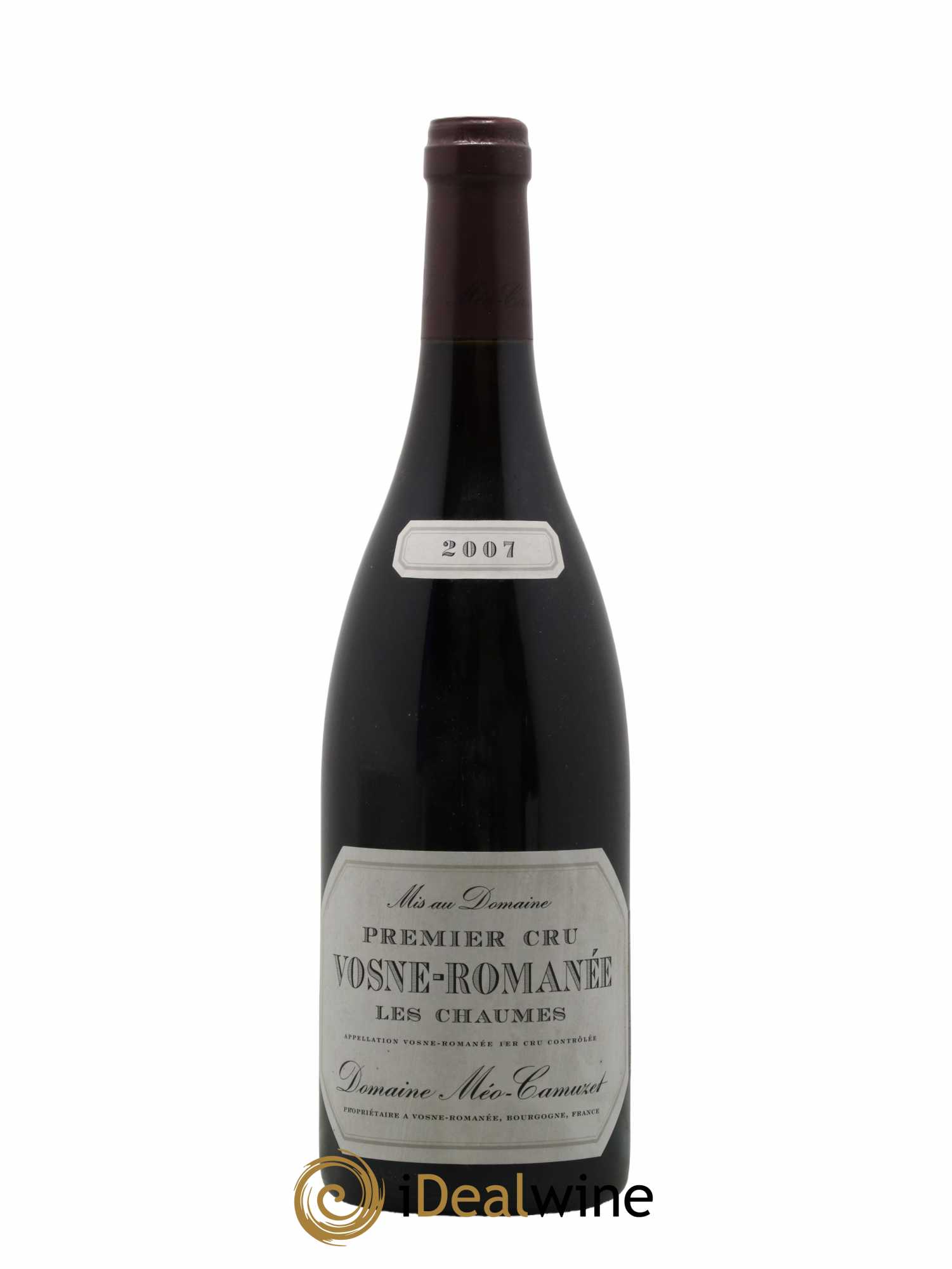 Vosne-Romanée 1er Cru Les Chaumes Méo-Camuzet (Domaine)  2007 - Lot de 1 Bouteille