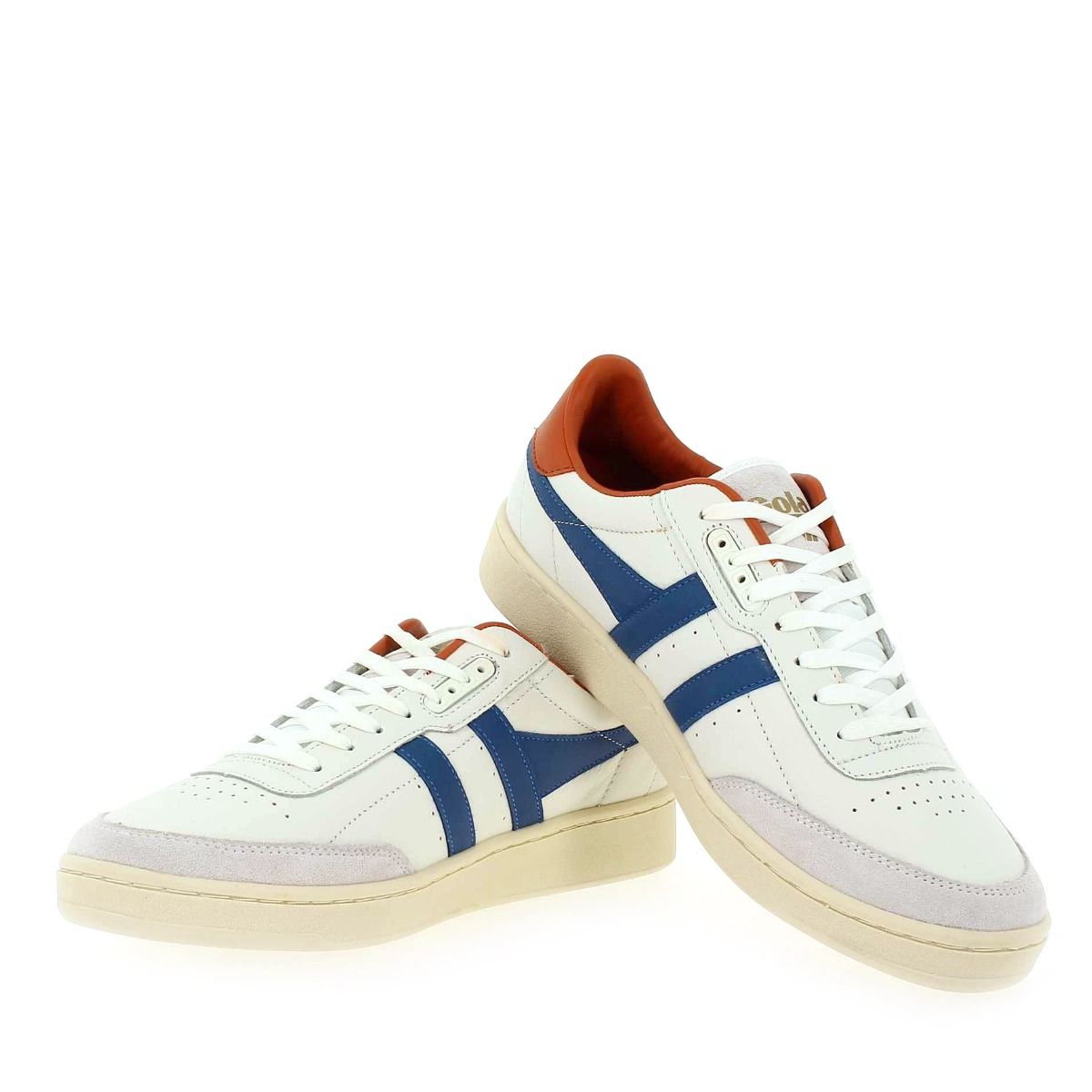 Gola  CONTACT LEATHER CMB261 - Blanc bleu