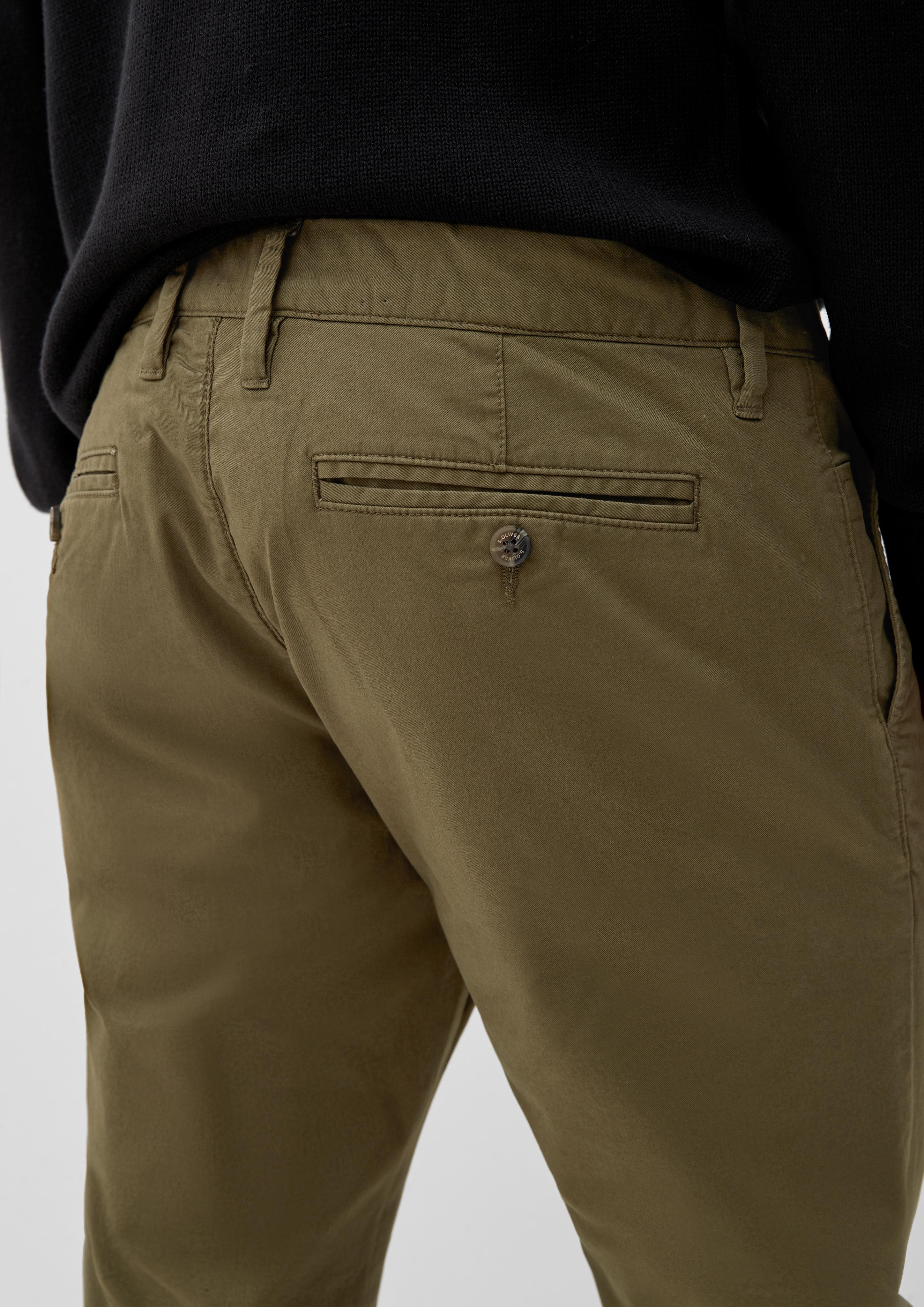 Slim: Schlichte Chino-Hose  2122359-7845