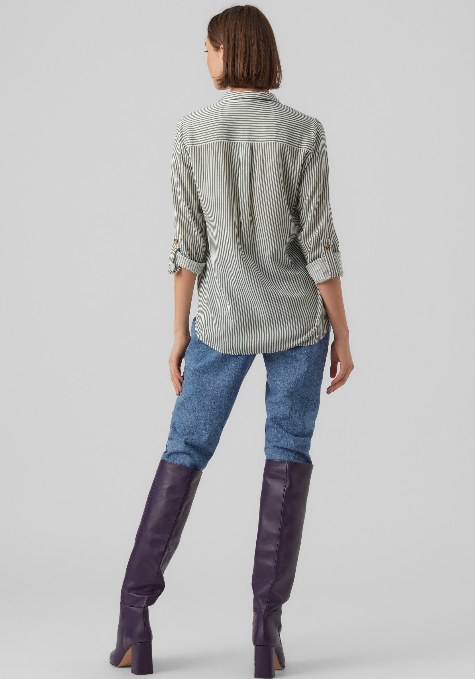 Vero Moda Hemdbluse VMBUMPY L/S SHIRT NEW WVN GA NOOS