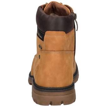 Relife Schnür Boots in gelb
