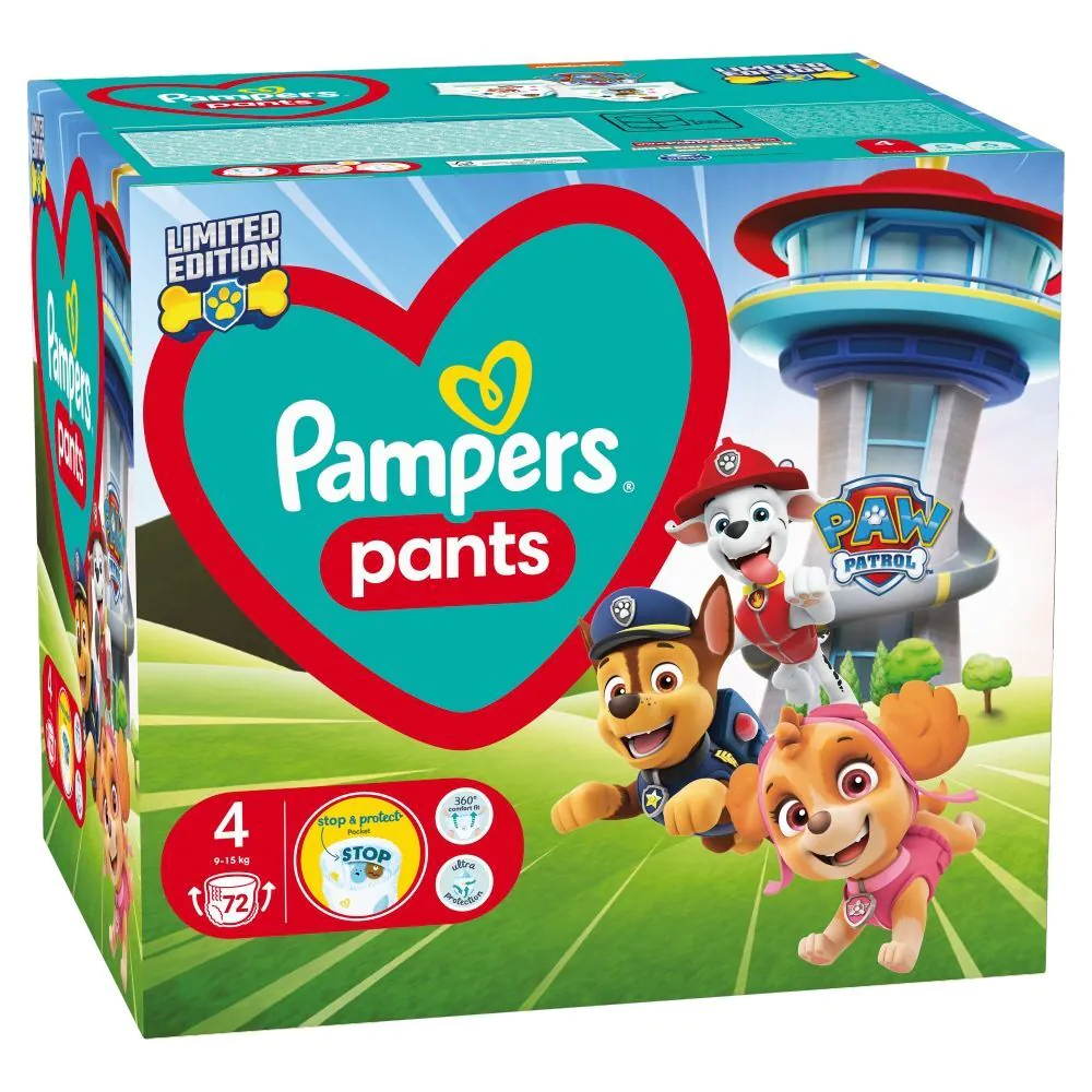 Pampers hlačice Paw Patrol S4
