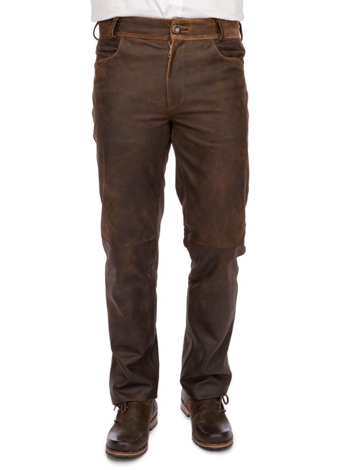 MADDOX Lederhose ARB in moos günstig kaufen