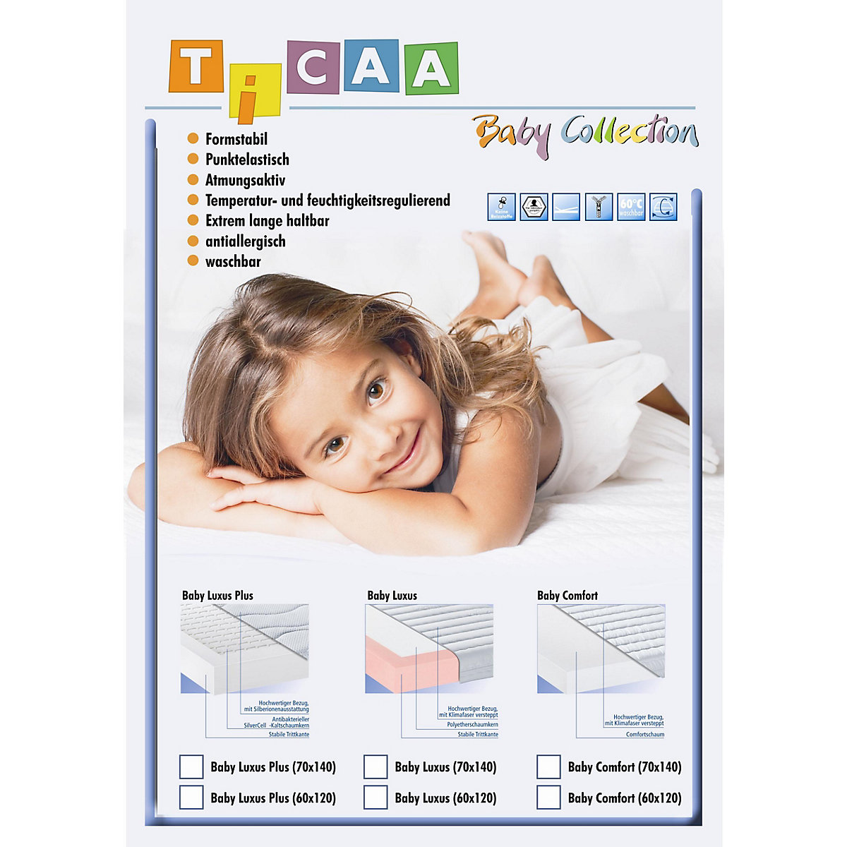 Babymatratze MedAllergen Comfort