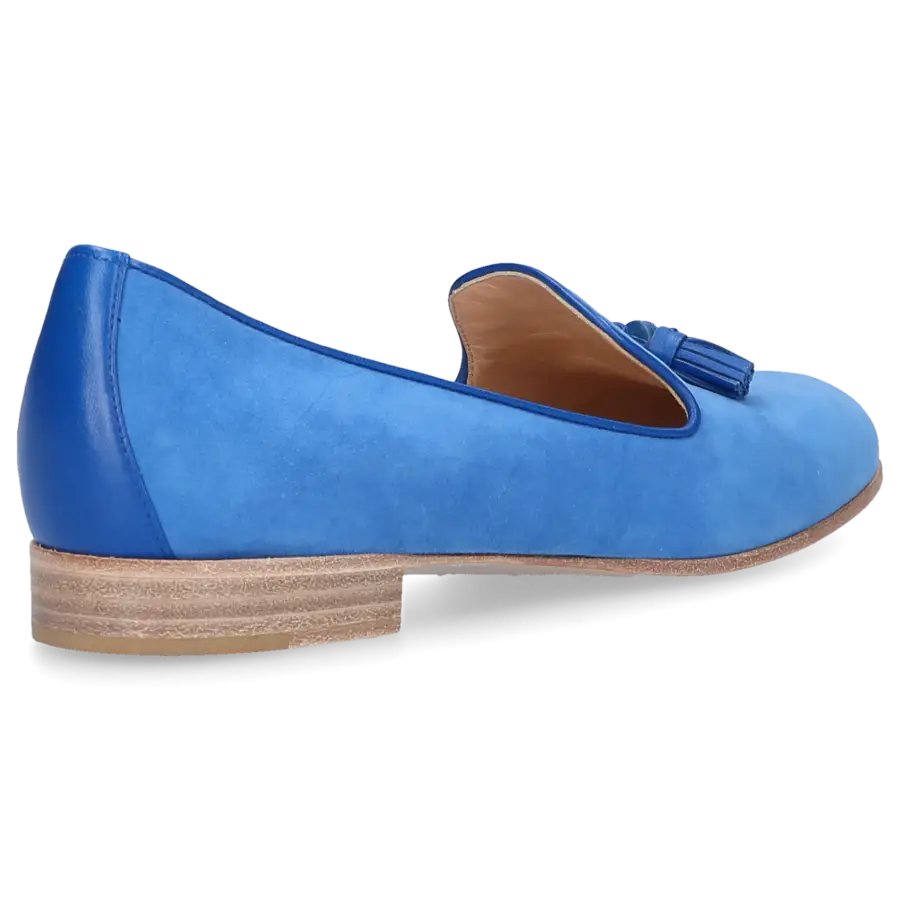 Gianvito Rossi - Slipper G20958 Veloursleder - blau