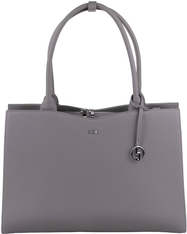 SOCHA Damen Laptoptasche Straight Line Mud 15.6 