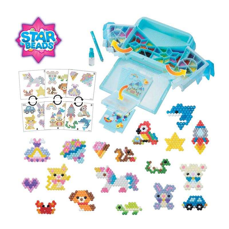 Coffret Mon grand atelier de création 1500 perles Aquabeads