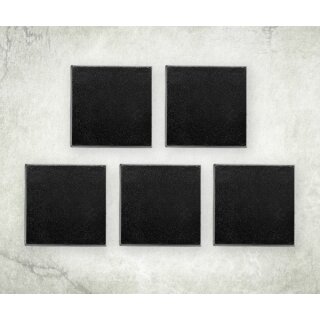 Square 40mm Bases (5)