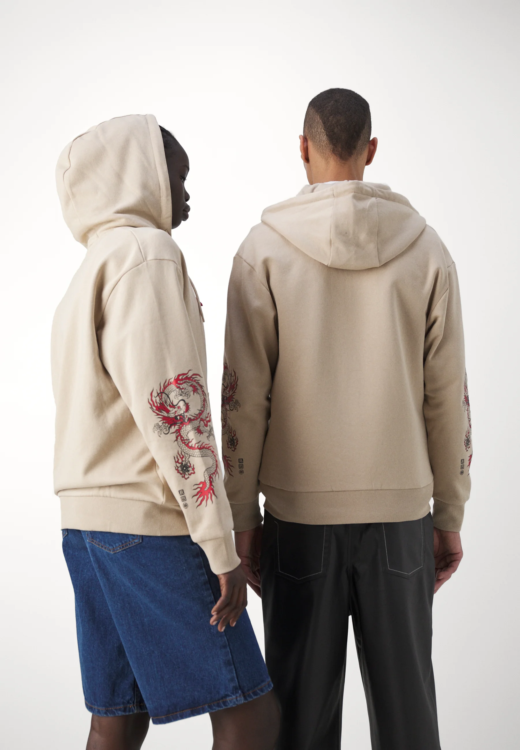Jack & Jones JORDRAGONIA ZIP HOOD UNISEX - Sudadera con cremallera
