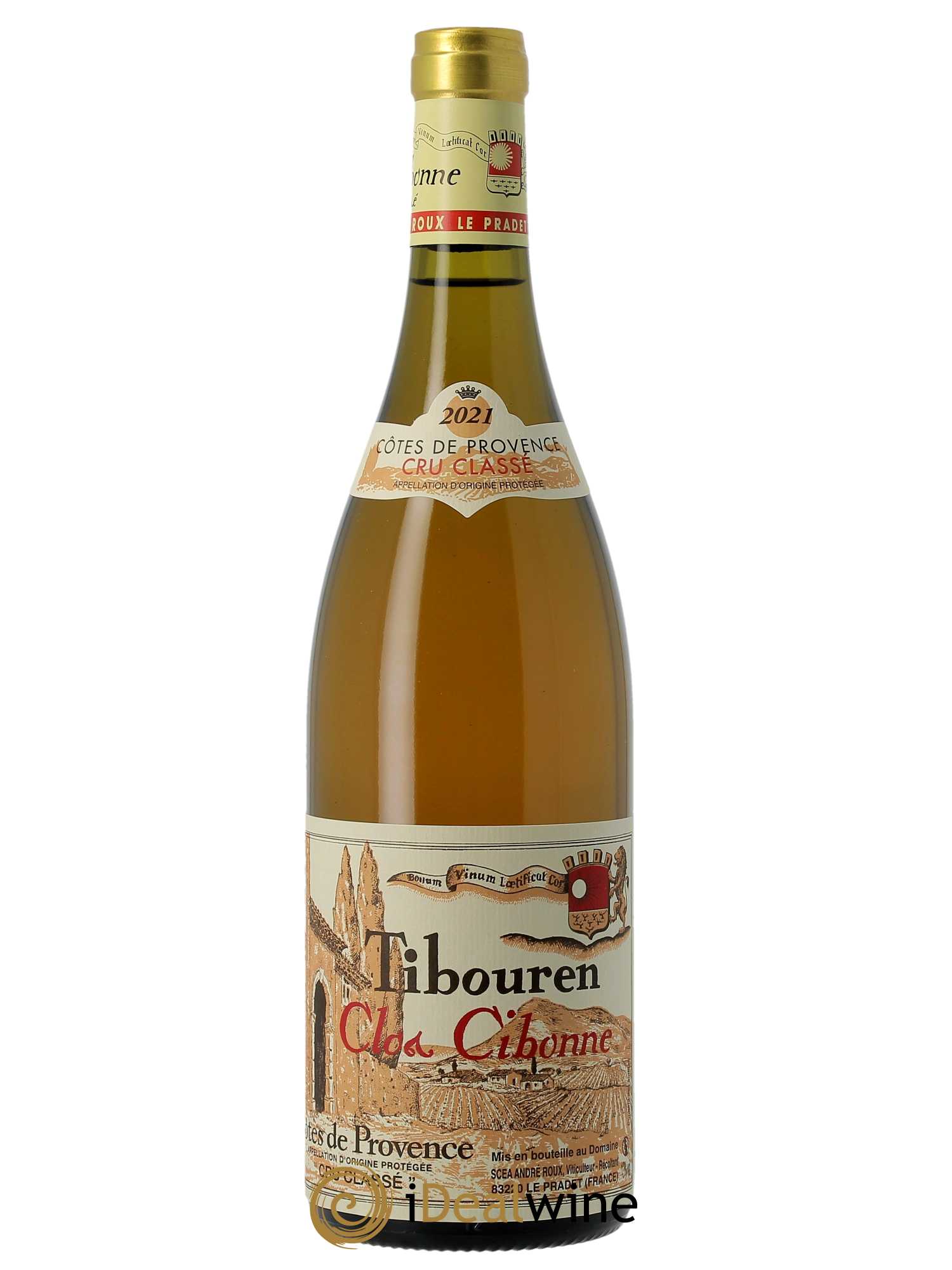 Côtes de Provence Clos Cibonne Tibouren  2021 - Lot de 1 Bouteille