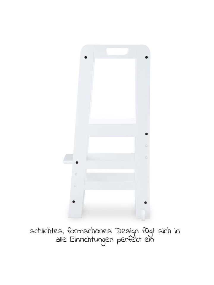 Hauck Lernturm / Kinderstuhl für Küche - Learn N Explore in weiss günstig kaufen onesize