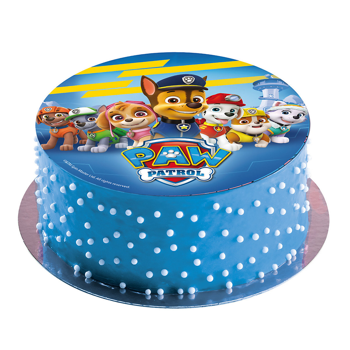 Essbare Tortenaufleger Paw Patrol 20cm