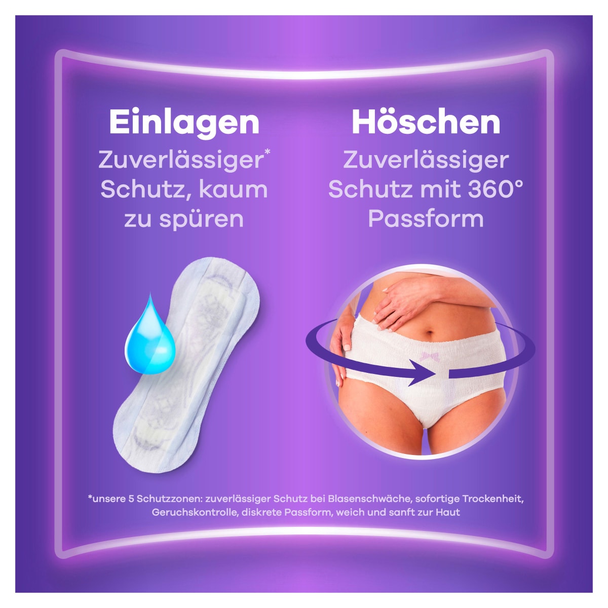 discreet Einlagen Inkontinenz Small Plus, 16 St