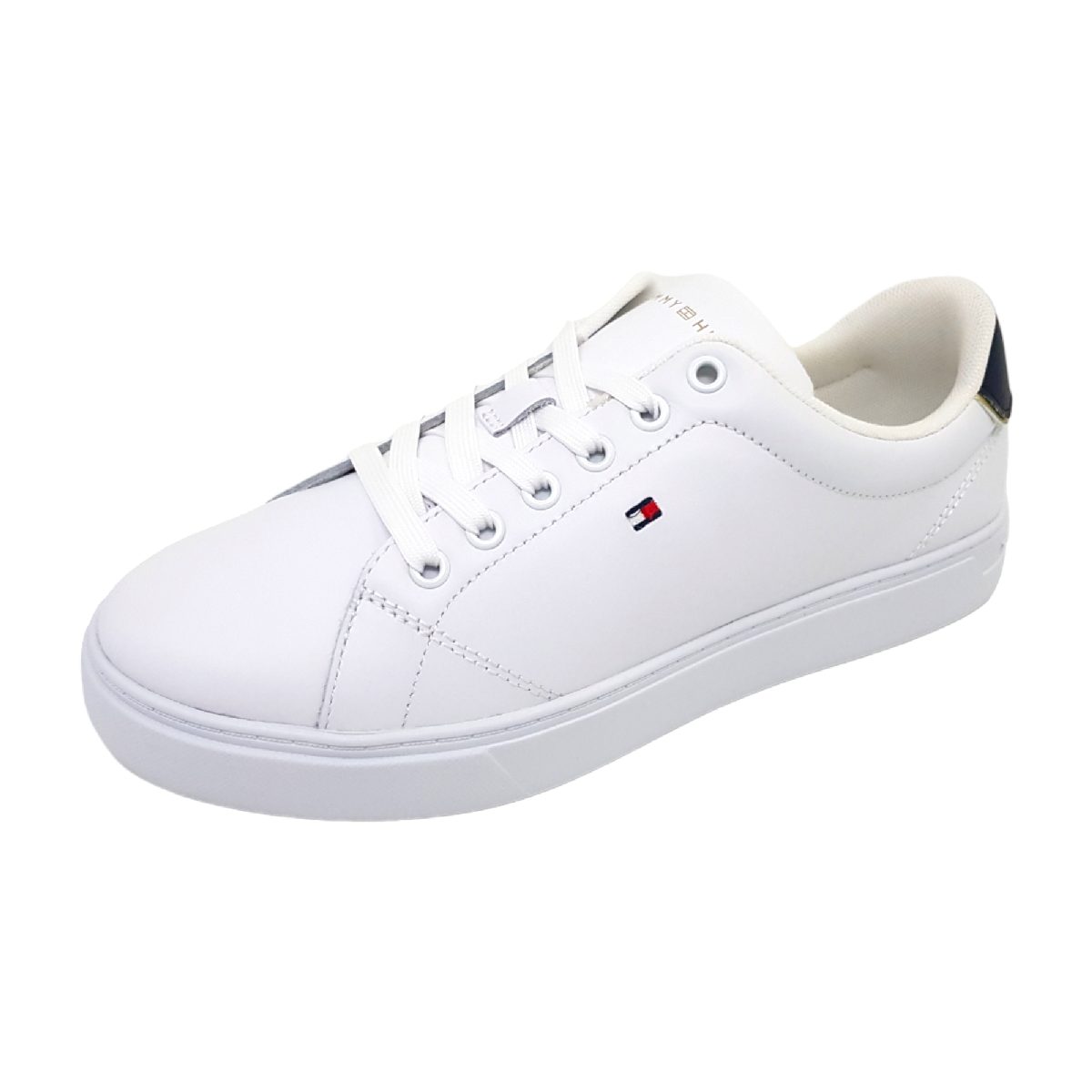 Tommy Hilfiger essential court sneaker FW0FW07427 Weiß 0LG white/ black