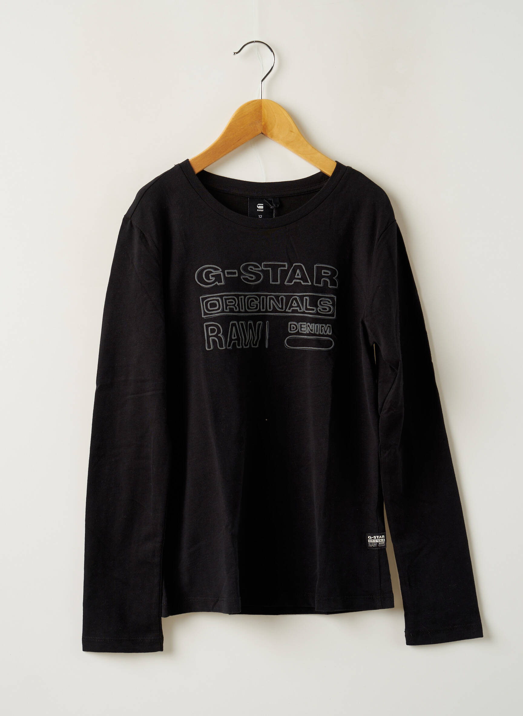 G Star Tshirts Fille couleur noir