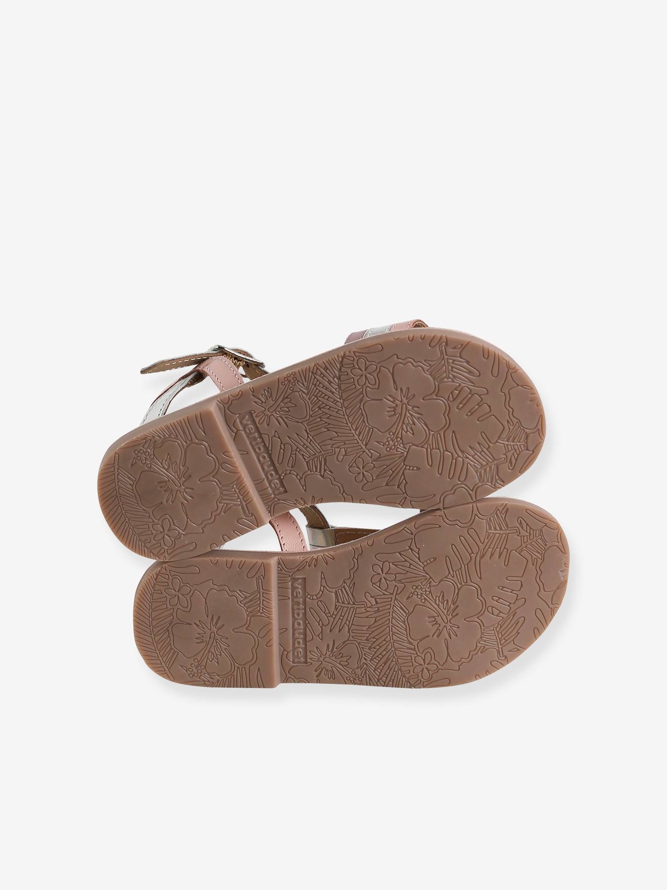 Vertbaudet Mädchen Sandalen - silber