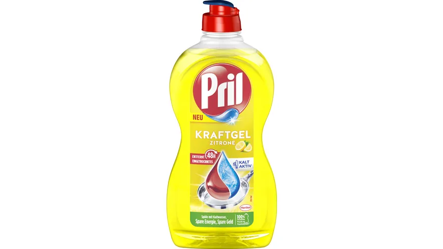 Pril Handspülmittel Kraftgel Zitrone 450 ml