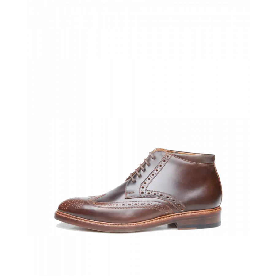 Heinrich Dinkelacker - Stiefeletten LUZERN FULL-BROGUE C Cordovan - braun