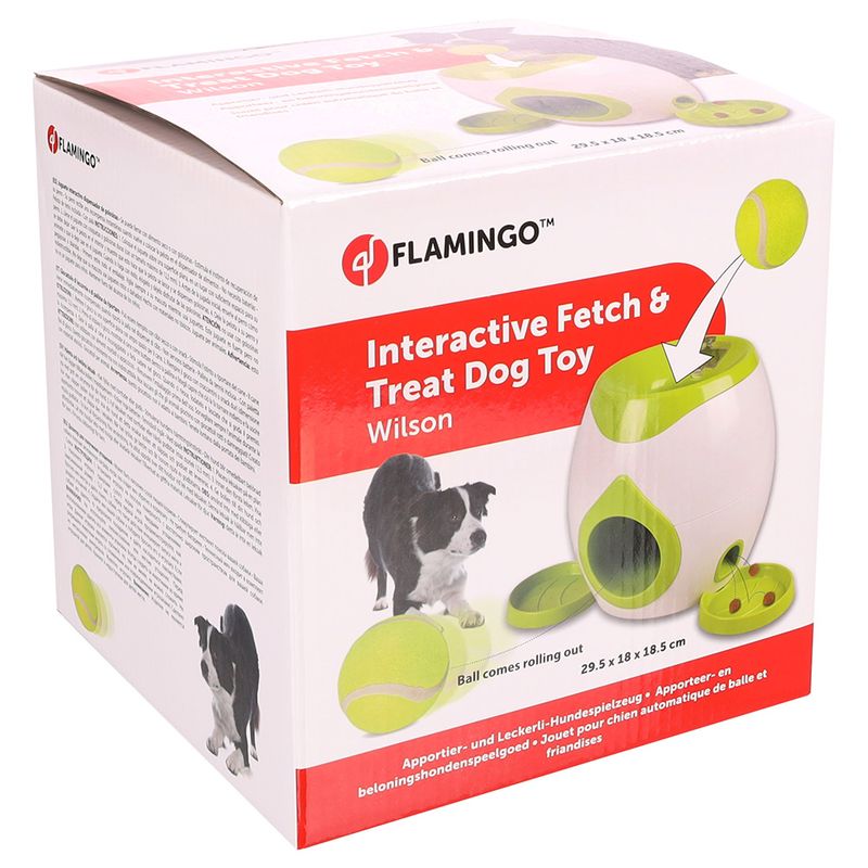Flamingo Interaktives Spielzeug Fetch & Treat