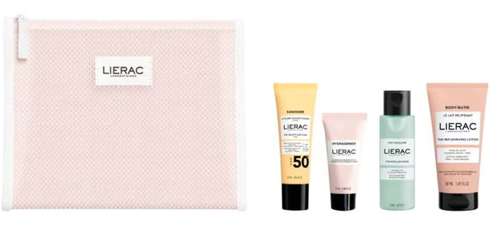 „Lierac Beauty To Go“ kelioninis kosmetikos krepšys