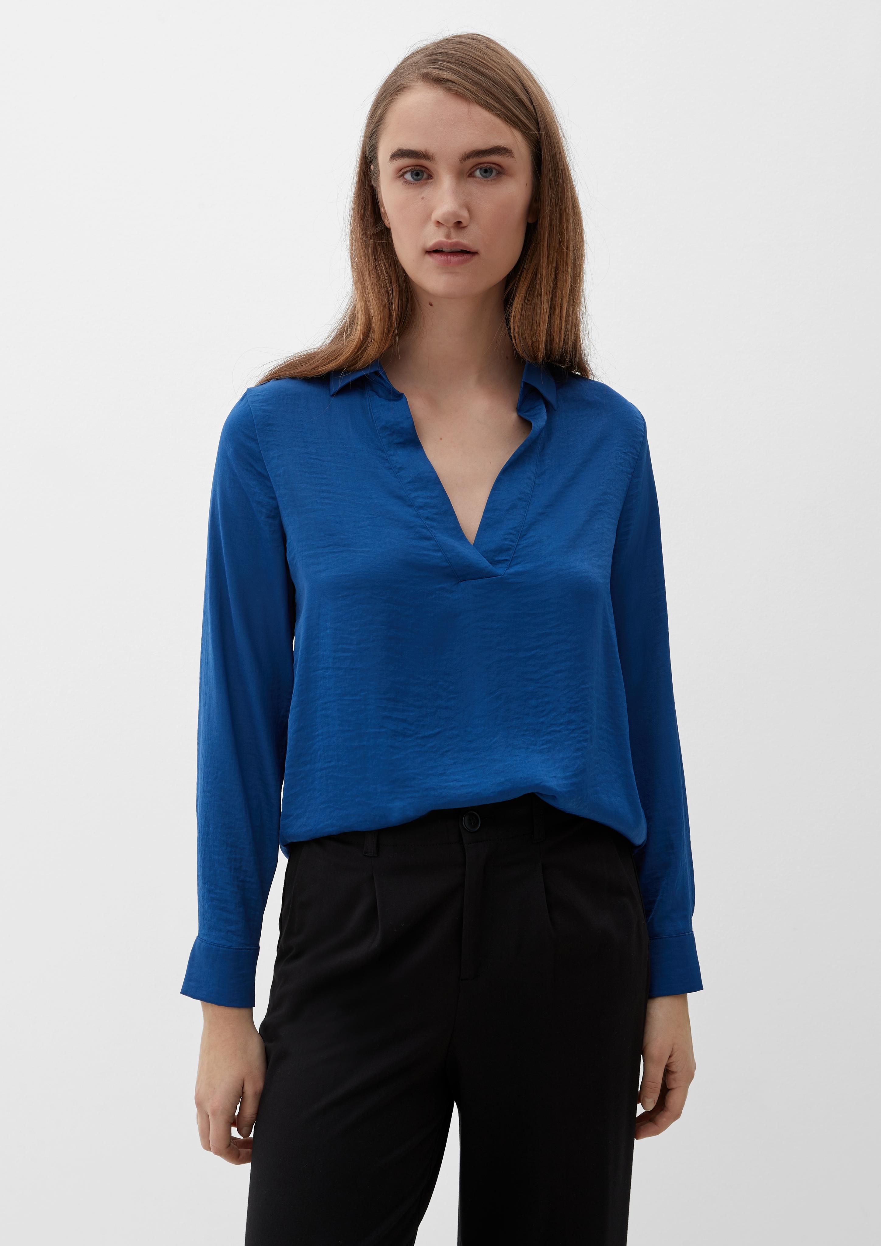 Bluse aus recyceltem Polyester  2124797-5659
