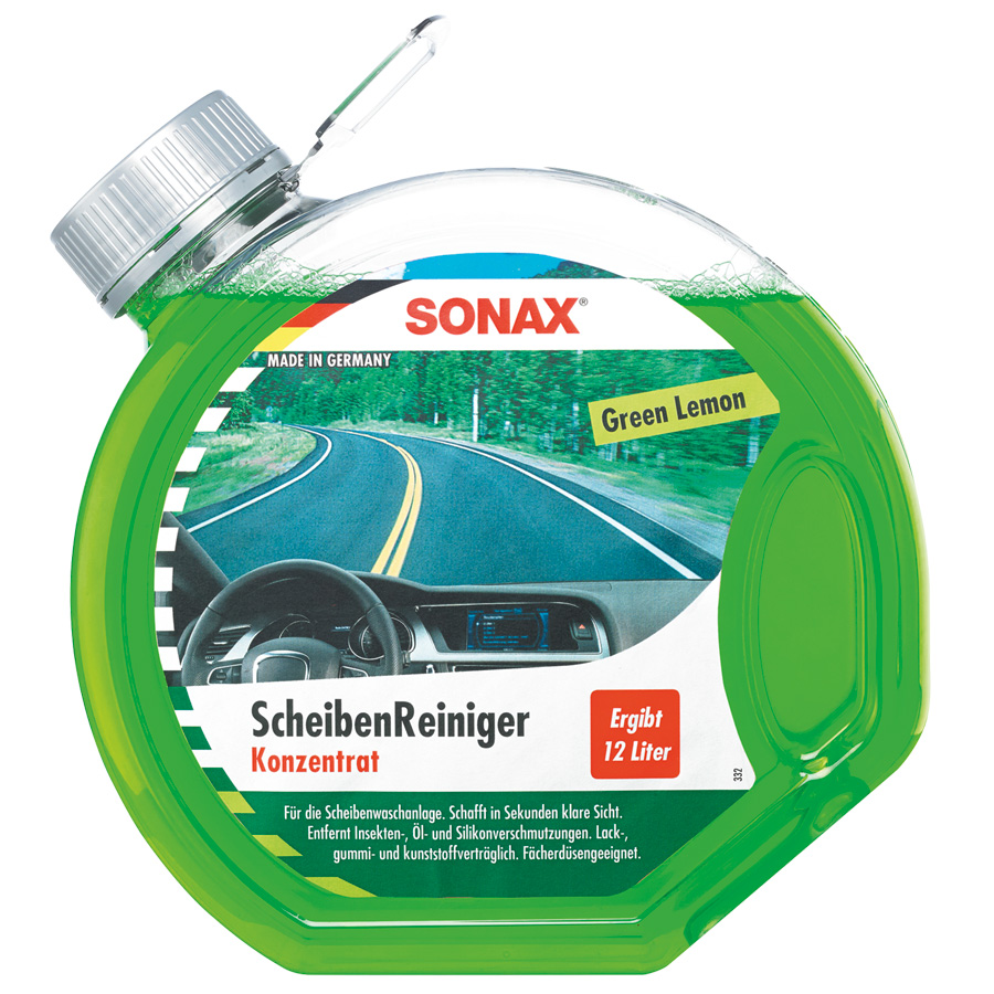 SONAX 386400 ScheibenReiniger Konzentrat Green Lemon 3 l - ATU