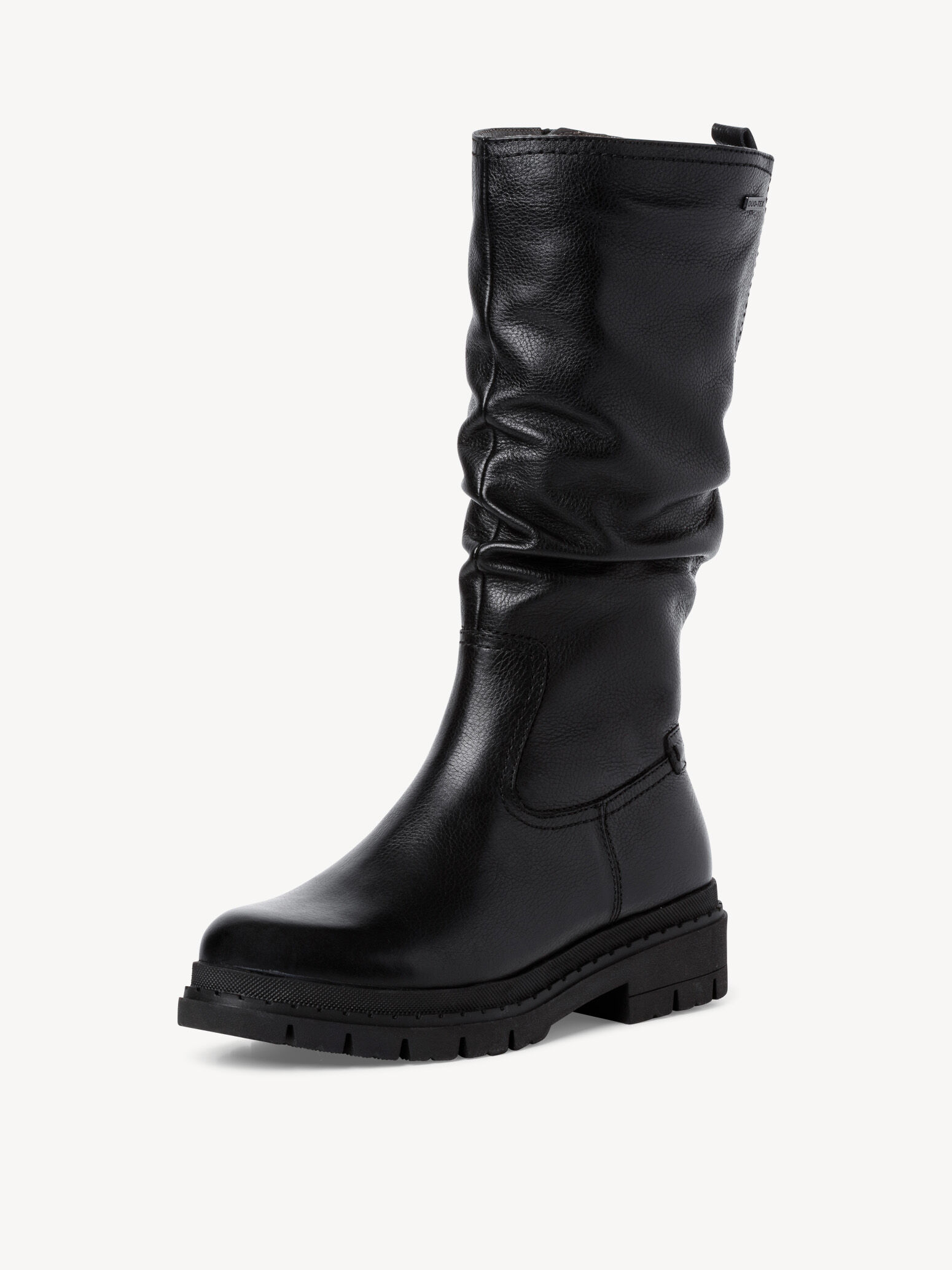 Bottes en cuir - noir