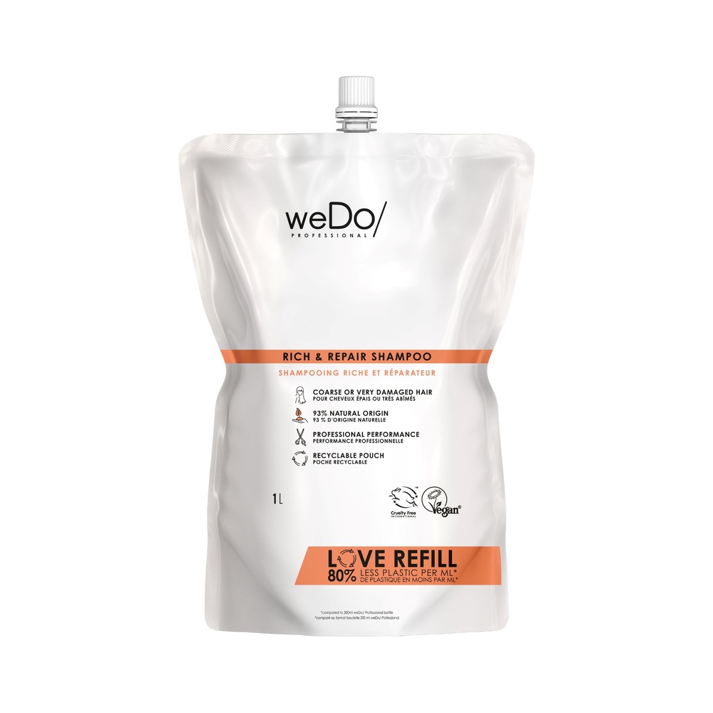 wedo WEDO/ Professional Shampoing Riche & Réparateur 1000ml Shampoing