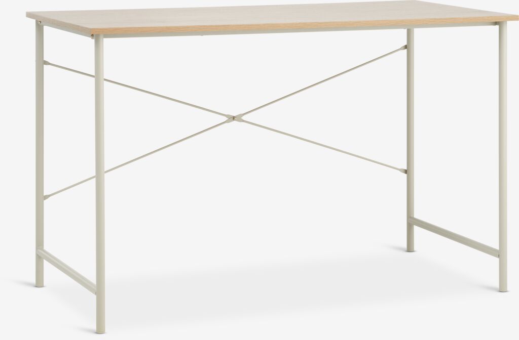 VANDBORG Bureau VANDBORG 60x120 chêne/beige