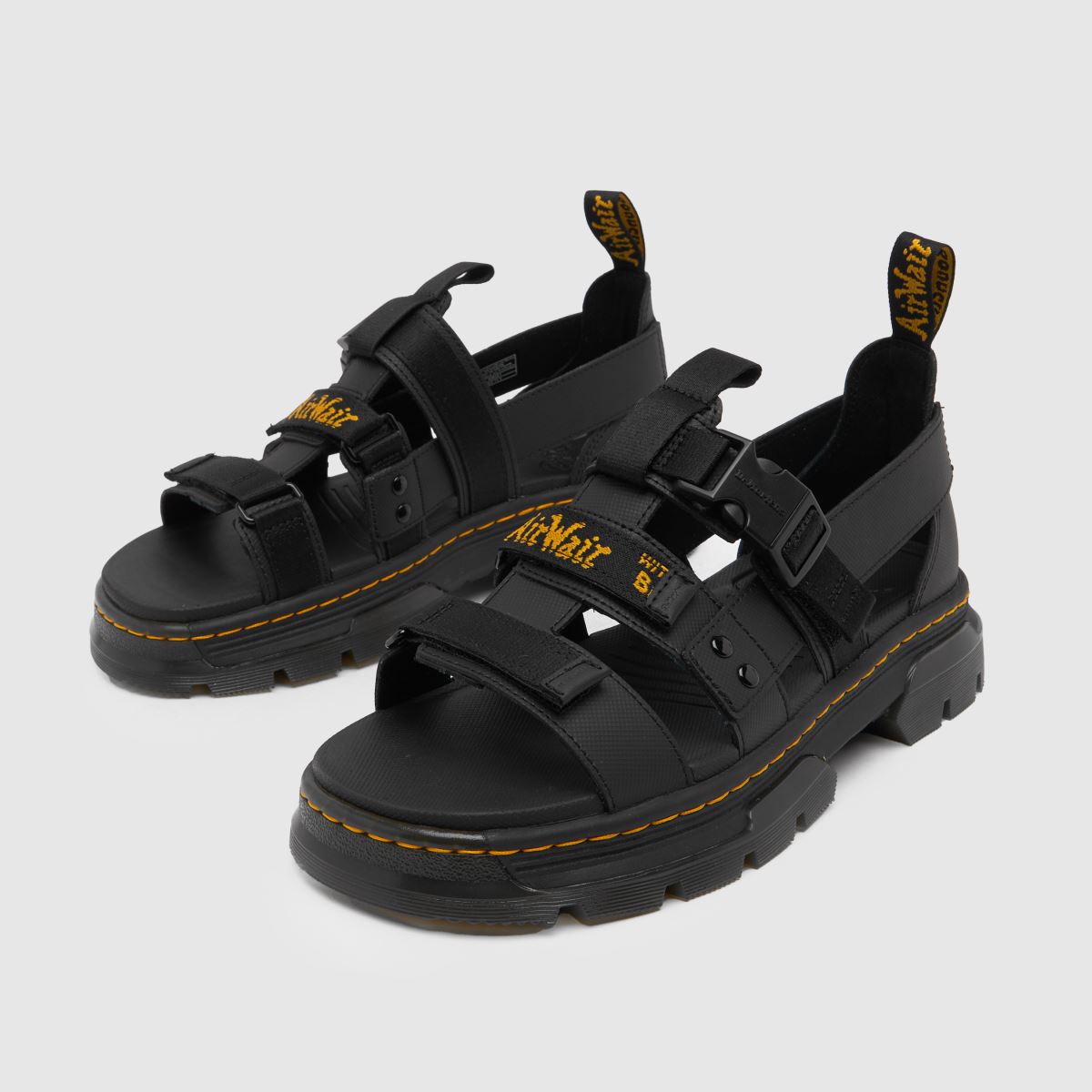 Dr. Martens Pearson szandálok fekete színben