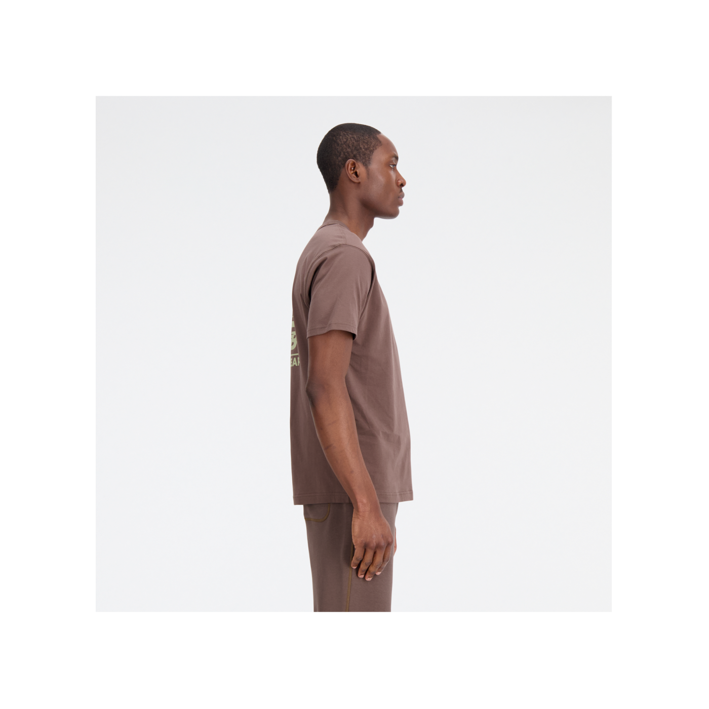 New Balance Essentials Graphic T-Shirt Braun