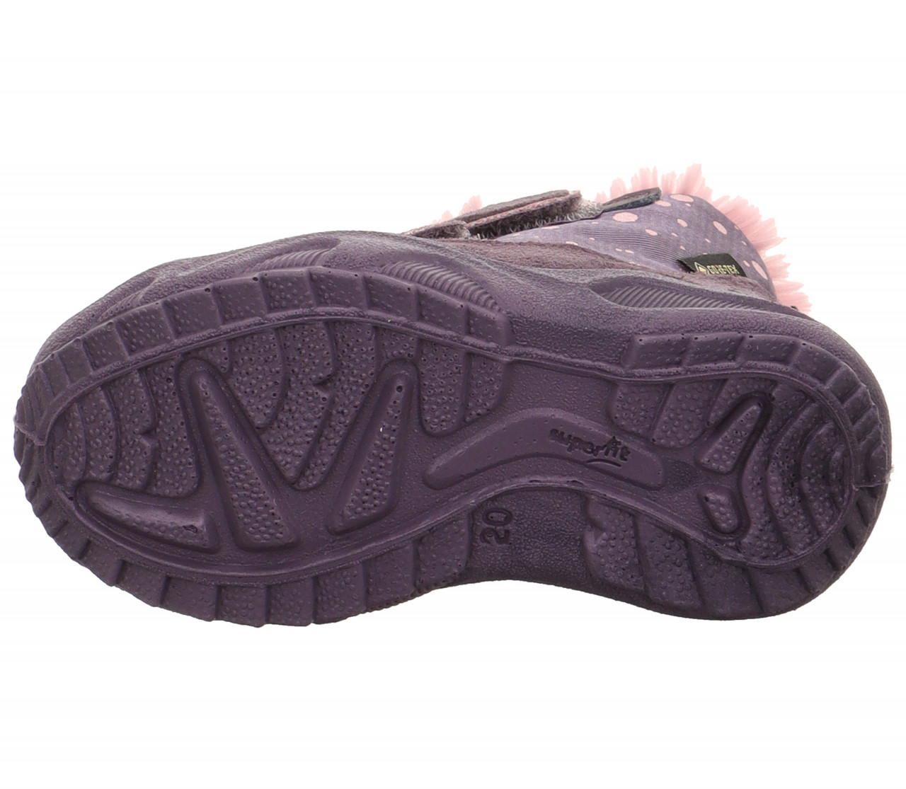 GLACIER - Lila/Rosa Boots mit Klettverschluss