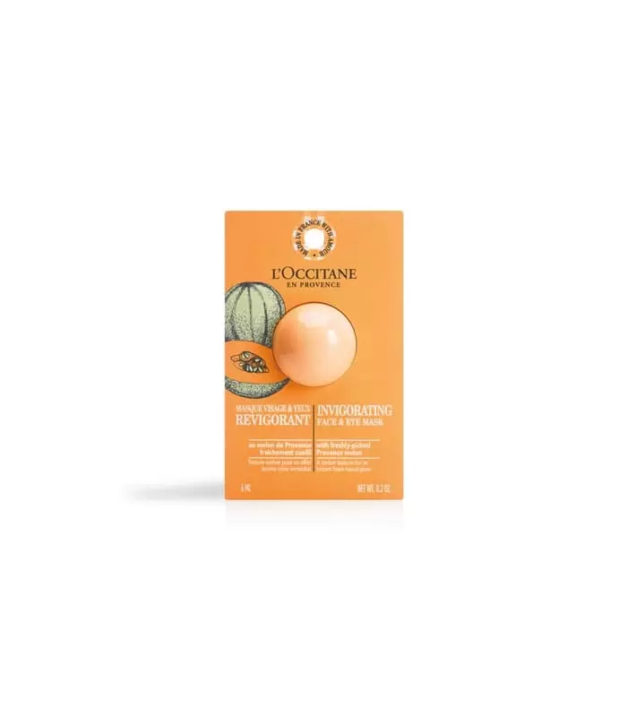 MASQUE MELON Masque visage et yeux revigorant