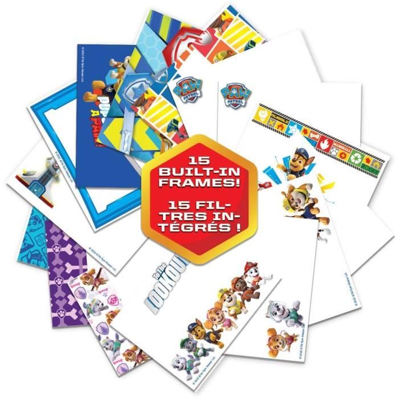 APN enfants Pat’Patrouille avec fonction photo et vidéo bleu