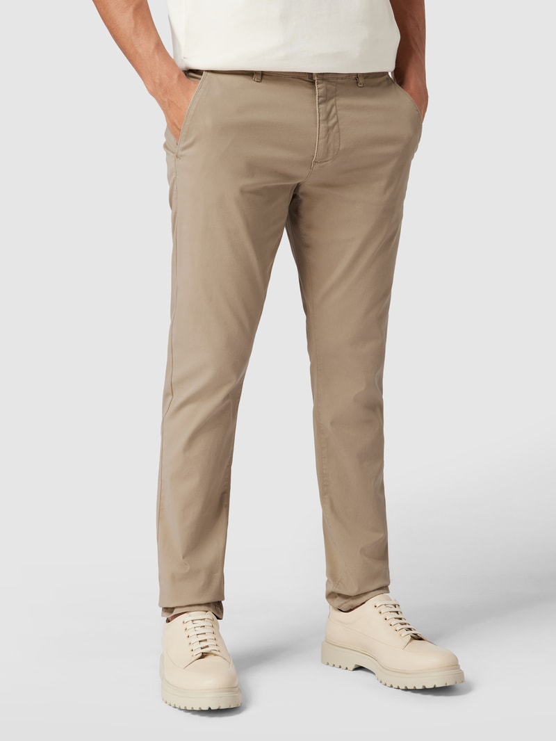 Super Slim Fit Chino mit Handytasche in beige