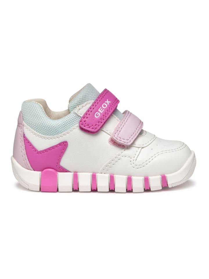 Geox Halbschuhe in Weiß/Pink günstig kaufen