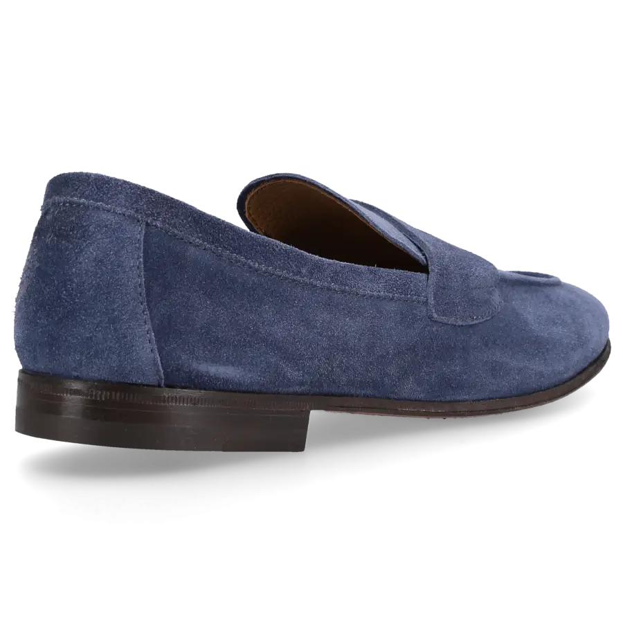 Henderson - Loafer CAPRI Veloursleder - blau
