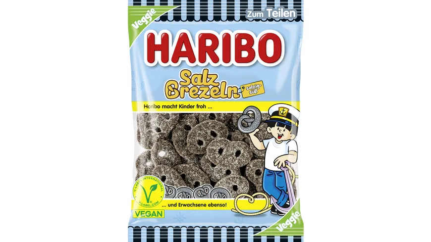 Haribo Lakritz Salz Brezeln 175 g