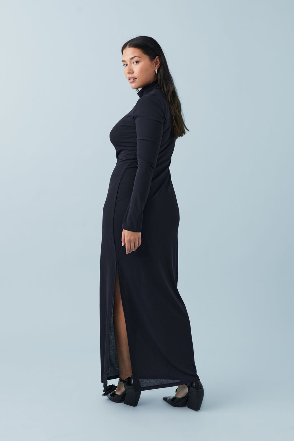 Sheer polo dress