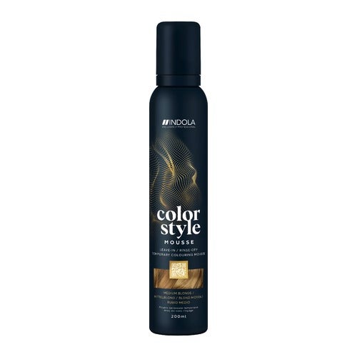 Mousse Indola Color Style 200 ml Argento