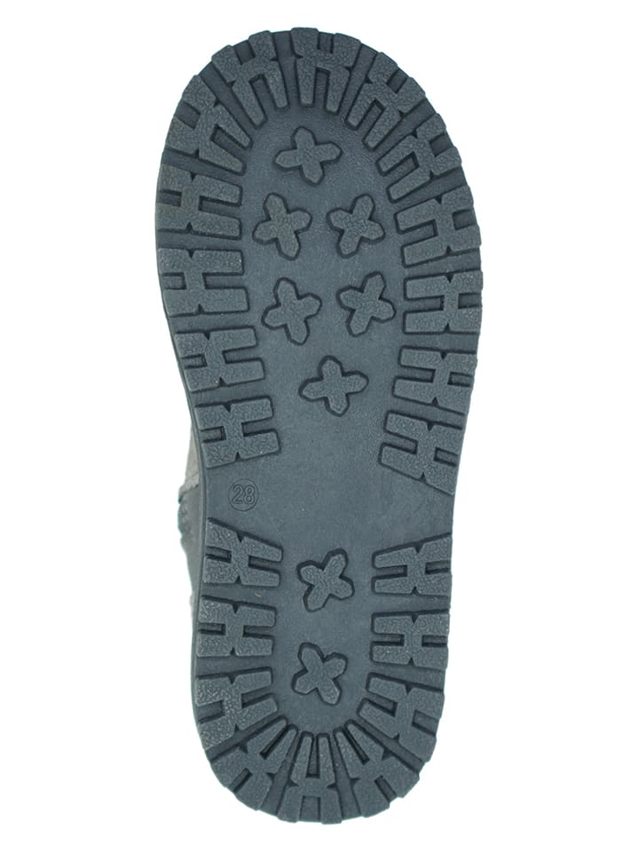 lamino Leder-Winterstiefel in Grau günstig kaufen