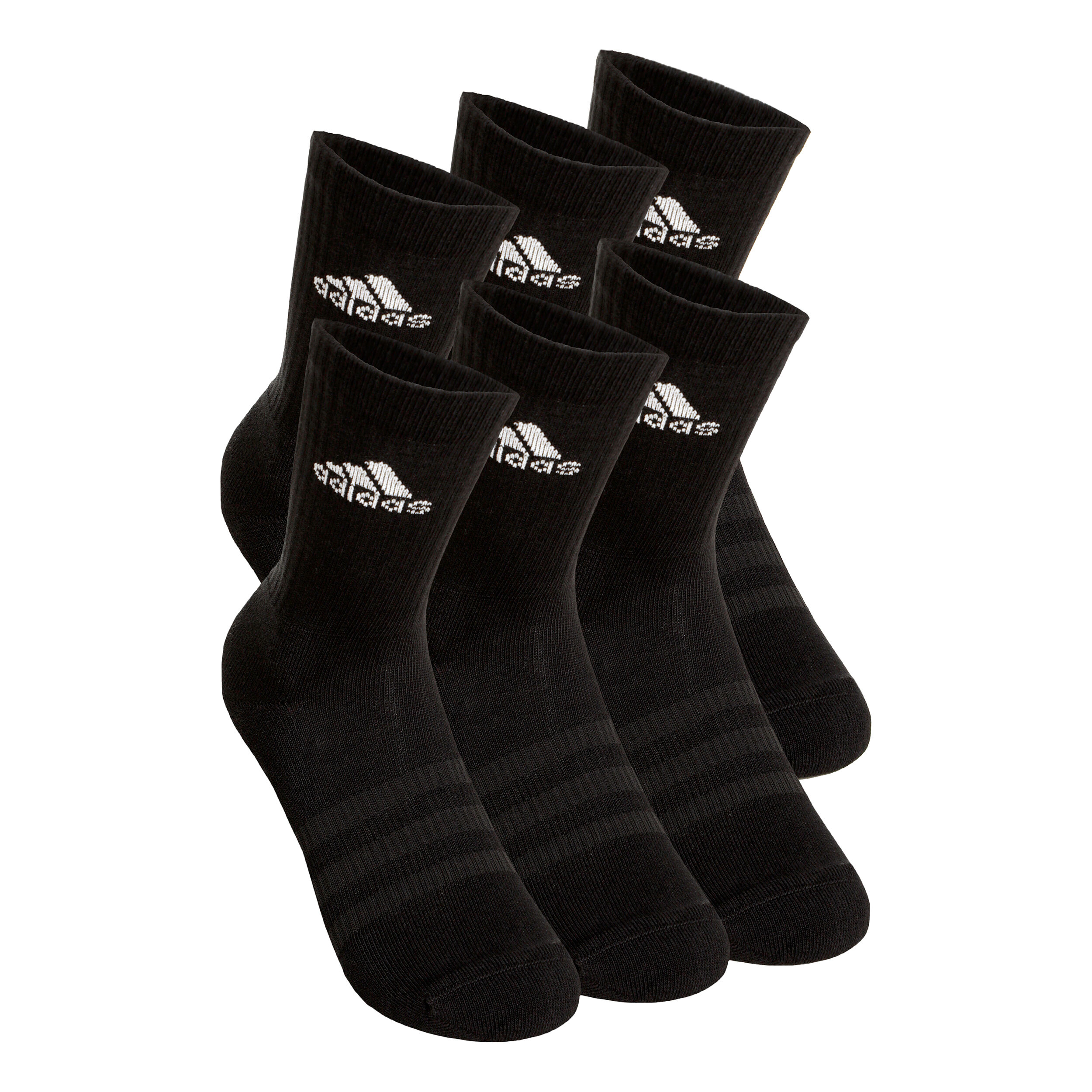 Crew Sportswear Ankle Sportsocken 6er Pack - Schwarz, Weiß