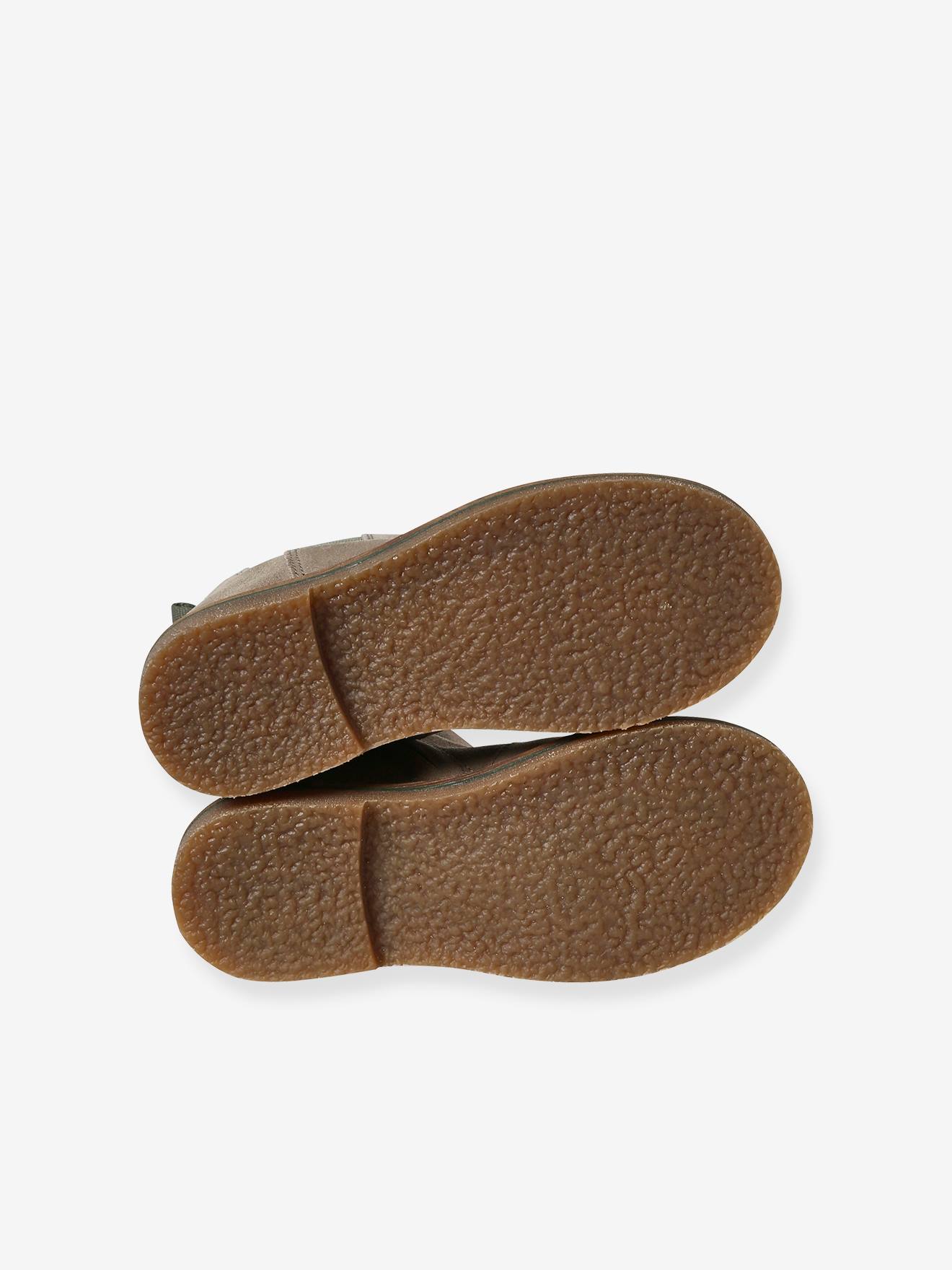 Vertbaudet Kinder Boots mit Dehneinsatz - grau