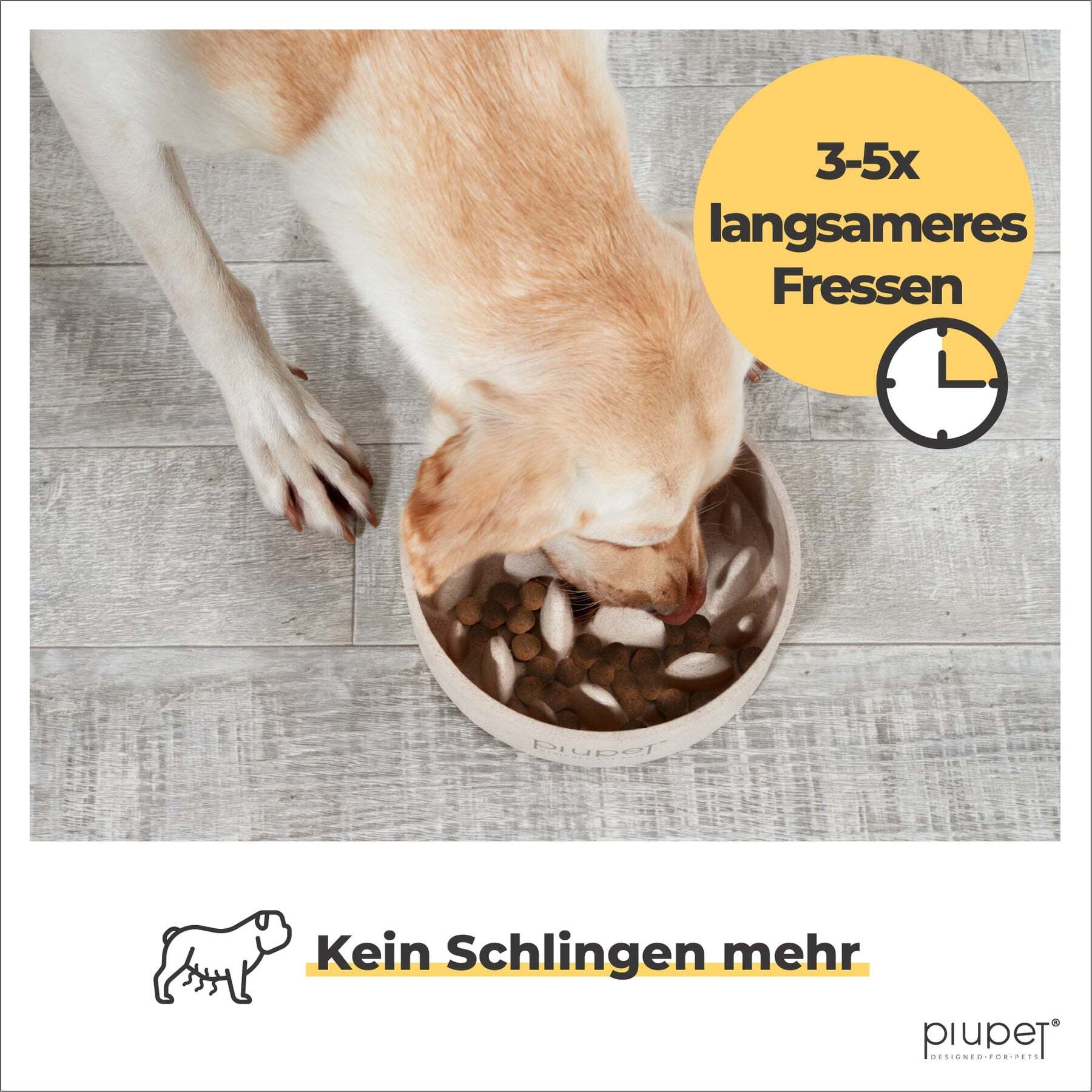 PIUPET Futternäpfe PIUPET Anti-Schling-Napf