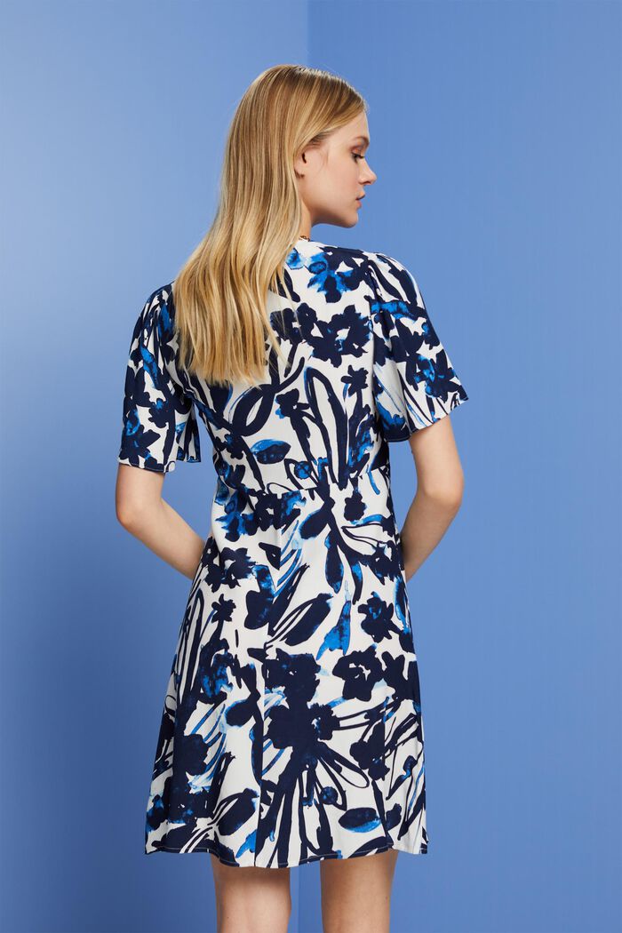 Gemustertes Minikleid, LENZING™ECOVERO™