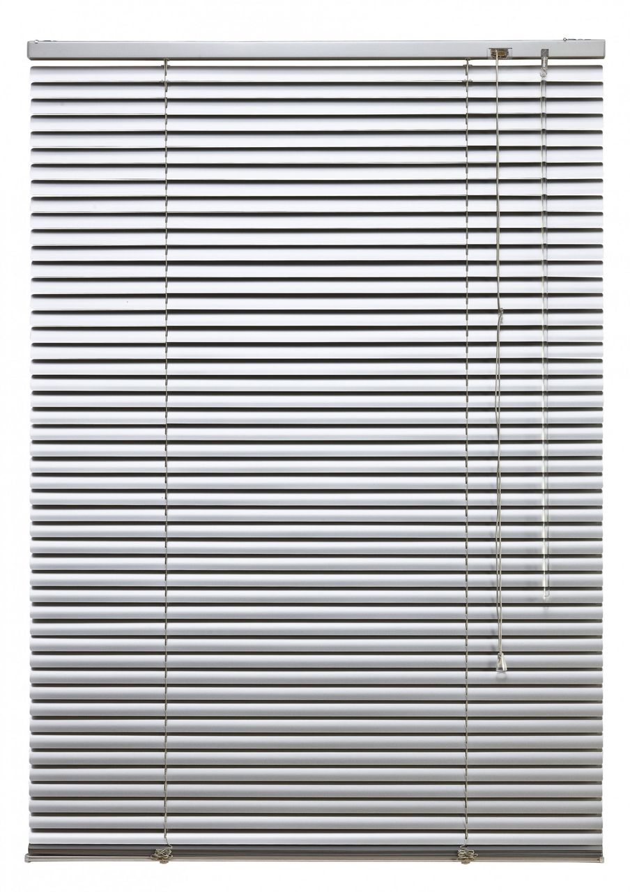 Bella Casa Aluminium-Jalousie, silber, 160 x 60 cm