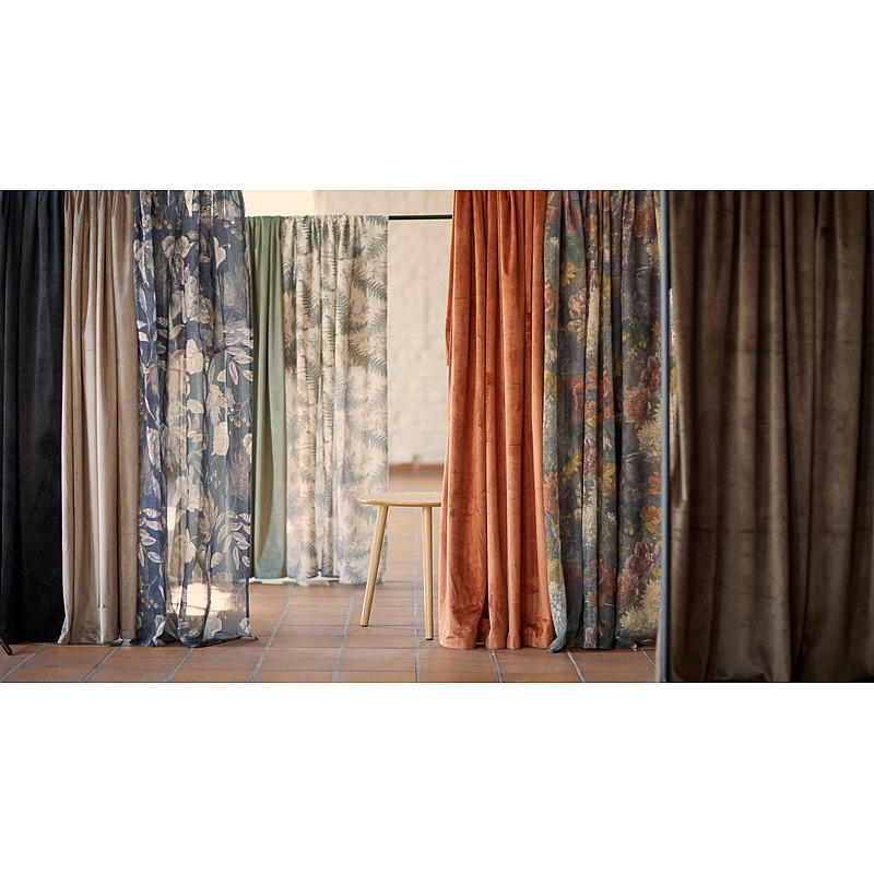 Home Gardin 140x220 cm velvet sort