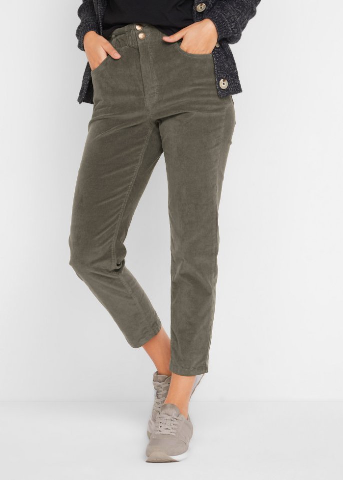 Cordjeans mit Bio-Baumwolle