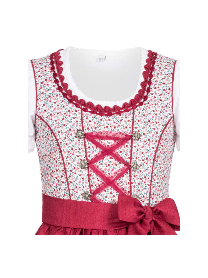 Nübler Kinderdirndl 3-teilig Doris in Beere günstig kaufen