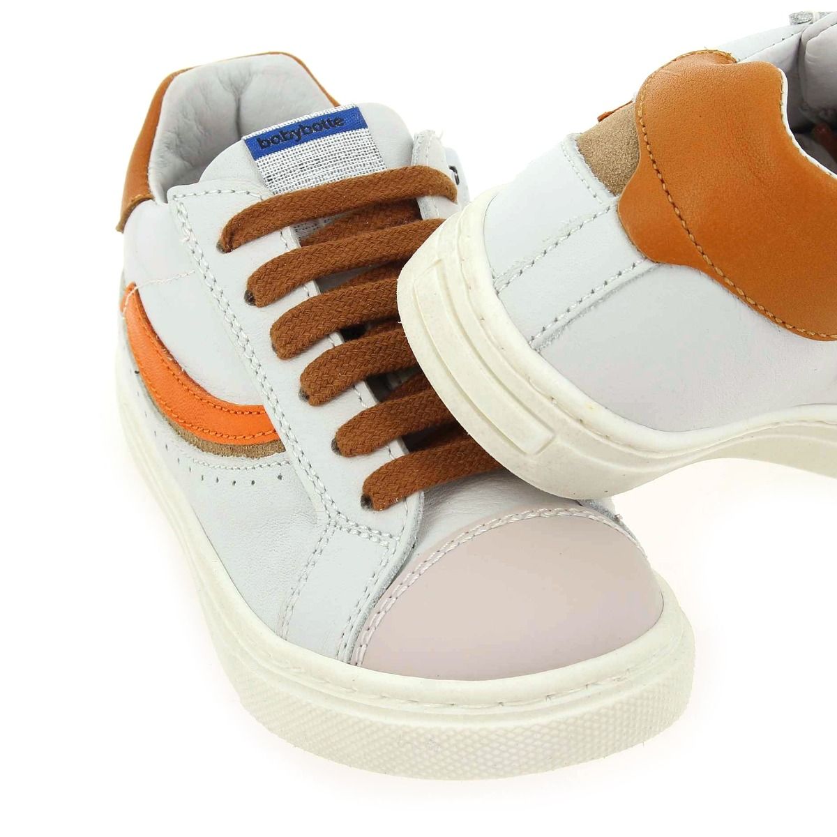 Babybotte  ASKATE - Blanc Orange